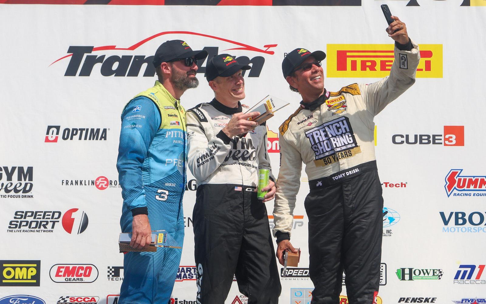 Tomy Drissi Keeps Trans Am Top Five Streak Alive in Virginia
